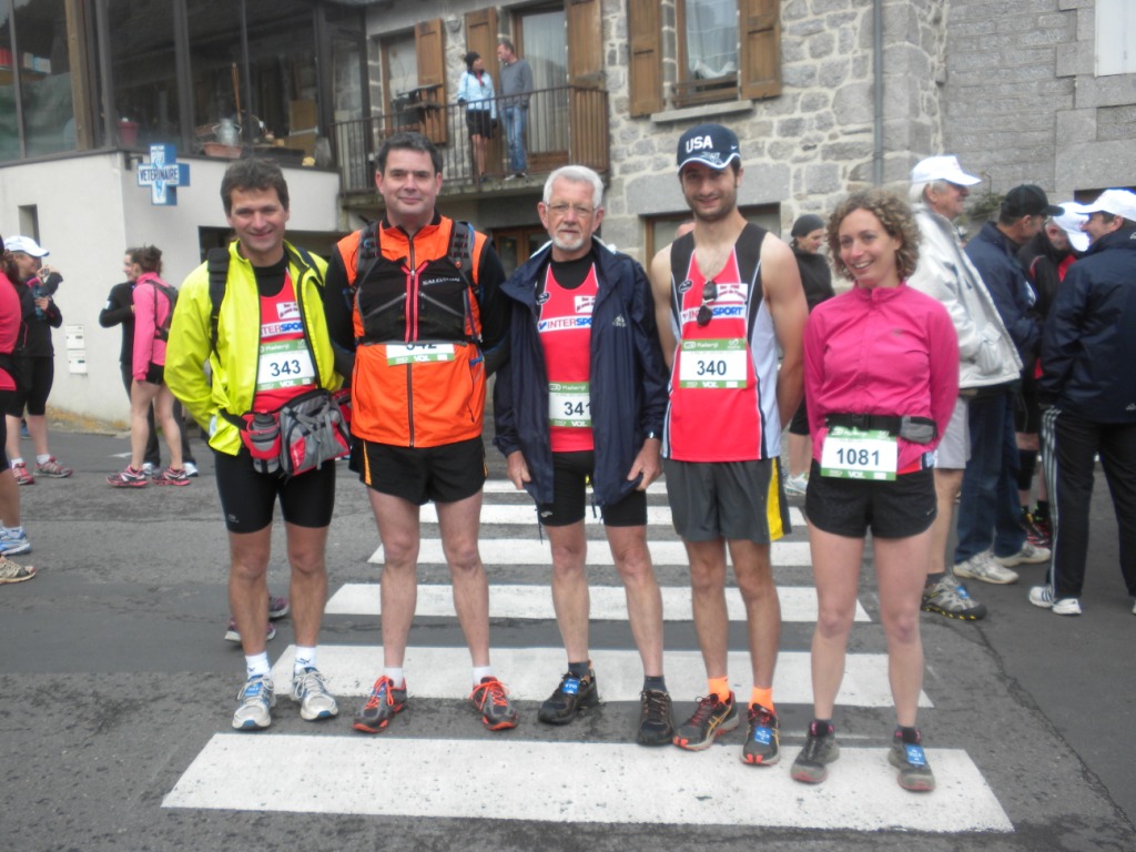 Départ du trail de 18 kms