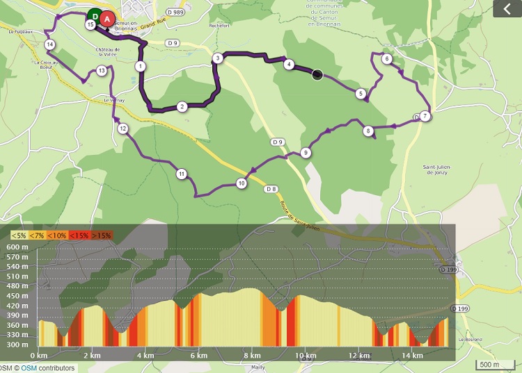 1 trail 15 km le bois de la tour