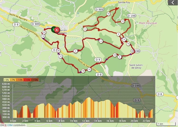 1 trail 23 km le bois des tetus