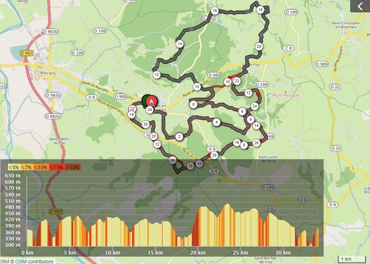 1 trail 35 km du boulanger brionnais